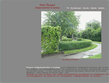 Tablet Screenshot of gardenarchitect.se
